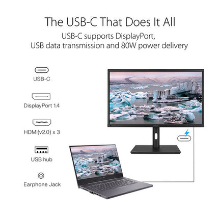 ASUS ProArt Display OLED PA27DCE-K Monitor 26.9" 4K HDR 350 nits 0.1 ms con Calibrador