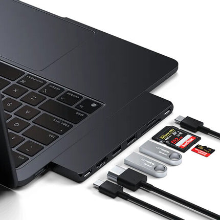 Satechi Pro Hub Slim estación de conexión USB-C USB4 HDMI 4K 60Hz carga 100W