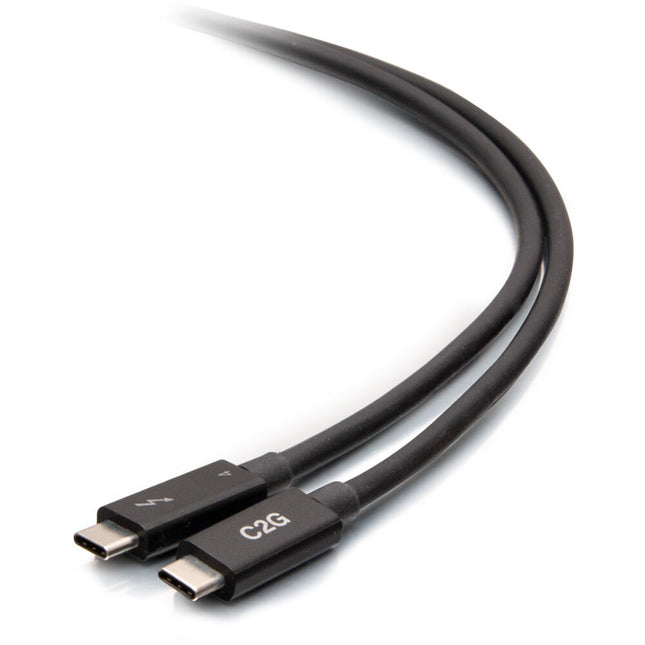 C2G Thunderbolt 4 Cable USB-C 1.5 pies 40 Gb/s 100W PD 4K 60Hz