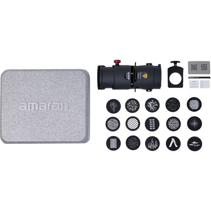 amaran Spotlight SE Kit de lente proyección 36° con portagobos y estuche