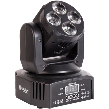 ColorKey Mover Miniwash QUAD 4 RGBW MKII Cabeza Móvil 4 LEDs 12W 25° Haz 2 Pack