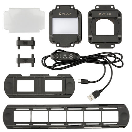Vello NSD-35 Digitalizador de negativos y diapositivas 35mm con luz LED y control USB