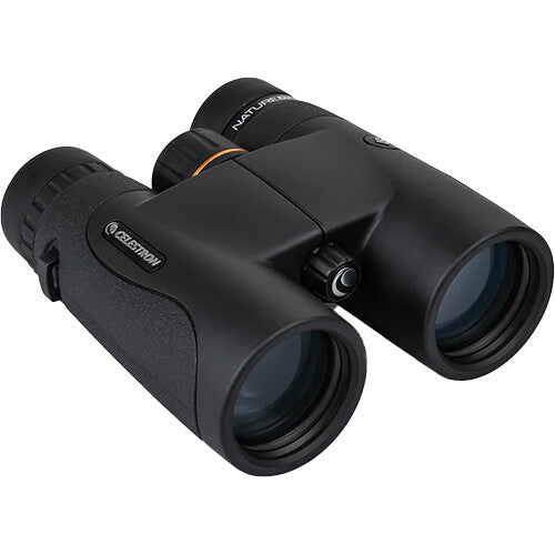 Celestron 10x42 Nature DX Prismaticos 58 Grados 6.5 Pies Foco Cercano Estuche Riñonera