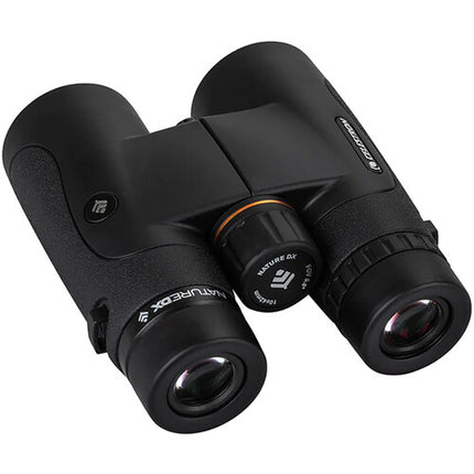 Celestron 10x42 Nature DX Prismaticos 58 Grados 6.5 Pies Foco Cercano Estuche Riñonera