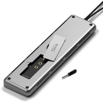 Satechi Dual Docking Stand con SSD NVMe 75W Power Delivery HDMI Ethernet