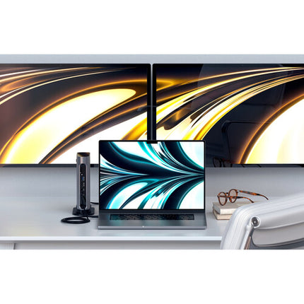 Satechi Thunderbolt 4 Multimedia Pro Dock Estación con 90W USB-C HDMI DisplayPort