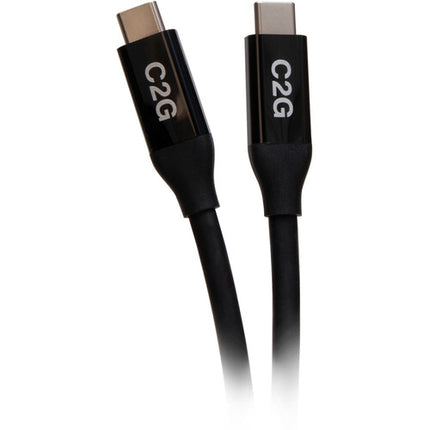 C2G USB4 Cable USB-C Macho a USB-C Macho 2.5 pies 40 Gb/s 100W
