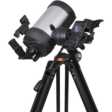 Celestron StarSense Explorer 125mm f 10 Telescopio Schmidt Cassegrain con trípode ajustable y doble ocular