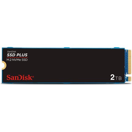SanDisk 2TB SSD Plus M.2 NVMe PCIe 3.0 3200MB/s Interno