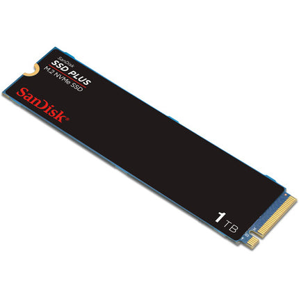 SanDisk 2TB SSD Plus M.2 NVMe PCIe 3.0 3200MB/s Interno