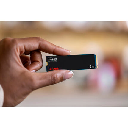 SanDisk 2TB SSD Plus M.2 NVMe PCIe 3.0 3200MB/s Interno