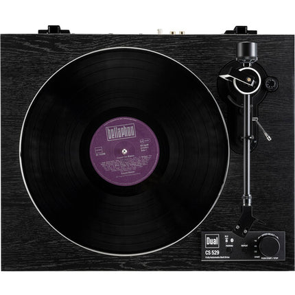 Dual Electronics CS 529 Tocadiscos Automático 3 Velocidades Bluetooth con Ortofon 2M Red