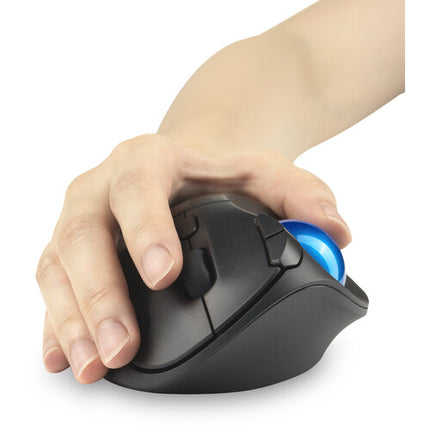 Kensington Pro Fit Ergo TB450 Ratón Ergonomico Trackball 1600 dpi Bluetooth USB-A