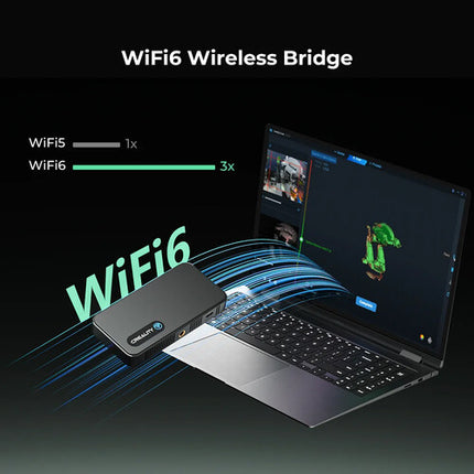 Creality CR-Scan Ferret Pro Escáner 3D Precisión 0.1mm Velocidad 30FPS Wi-Fi6