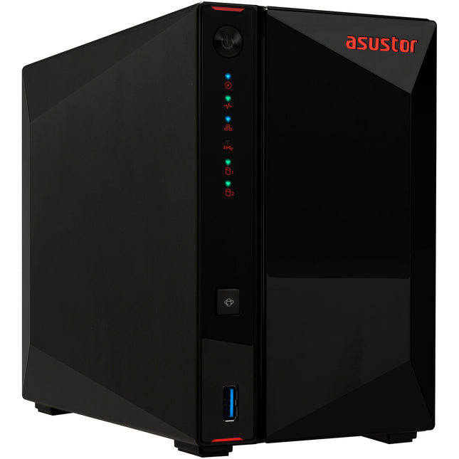 Asustor AS5402T NAS 2 Bahías 4GB RAM 2 x 2.5GB Ethernet Panel