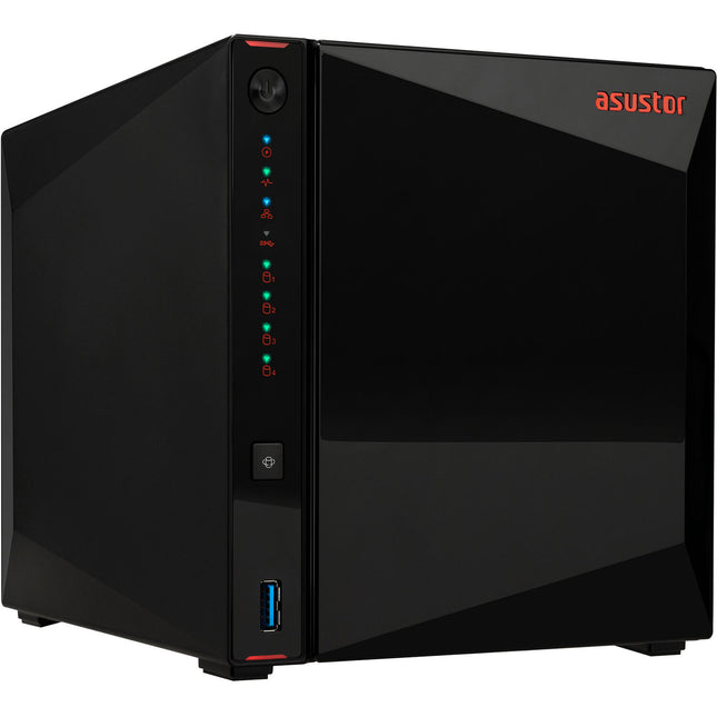 Asustor AS5404T NAS 4 Bahías Quad-Core 2.0 GHz 4GB RAM 2x2.5GB Ethernet