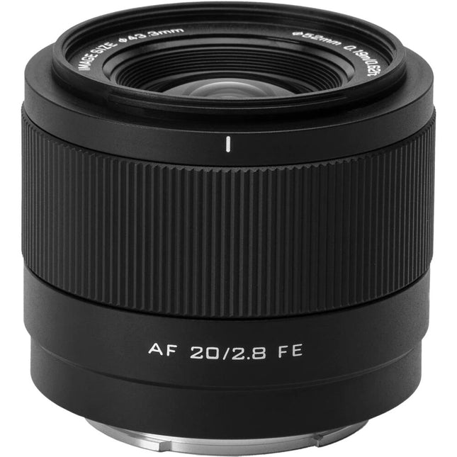 Viltrox AF 20mm f/2.8 Lente Ultra Gran Angular Full Frame para Sony E