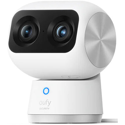 eufy Security Indoor Cam S350 Cámara Dual Interior 4K UHD 360° Pan Tilt Visión Nocturna