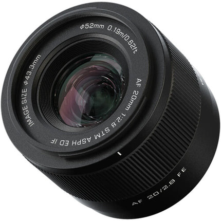 Viltrox AF 20mm f/2.8 Lente Ultra Gran Angular Full Frame para Sony E