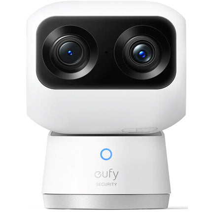 eufy Security Indoor Cam S350 Cámara Dual Interior 4K UHD 360° Pan Tilt Visión Nocturna