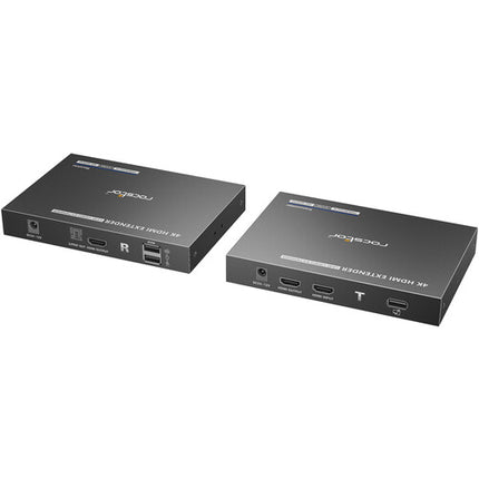 Rocstor TrueReach Kit Extensor KVM HDMI 4K60 hasta 70 m con Transmisor y Receptor