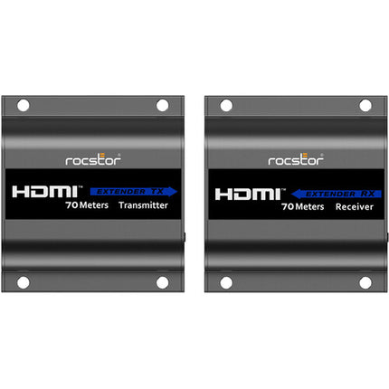 Rocstor TrueReach Kit Extensor HDMI 4K30 hasta 40 m con IR y EDID