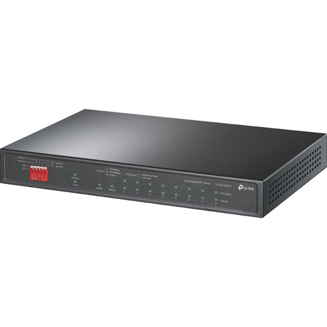 TP-Link TL-SG1210PP Switch de Red 10 Puertos Gigabit PoE+ 123W Silent