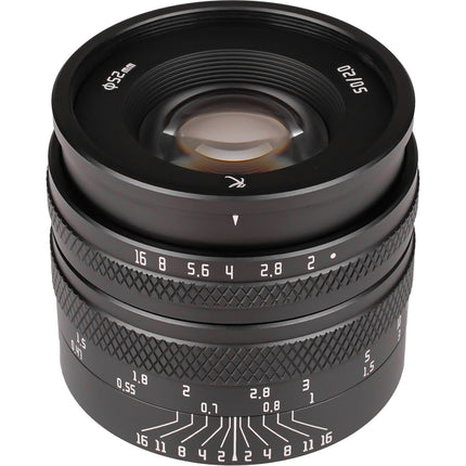 AstrHori 50mm f2 Lente Full Frame F2 a F16 Enfoque Manual Canon RF