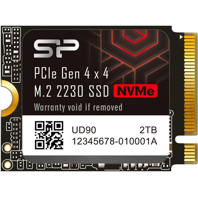Silicon Power 2TB UD90 SSD Interna M.2 NVMe PCIe 4.0 5000 MB/s Lectura 3200 MB/s Escritura