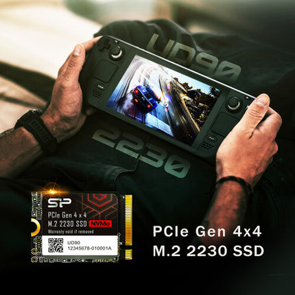 Silicon Power 2TB UD90 SSD Interna M.2 NVMe PCIe 4.0 5000 MB/s Lectura 3200 MB/s Escritura