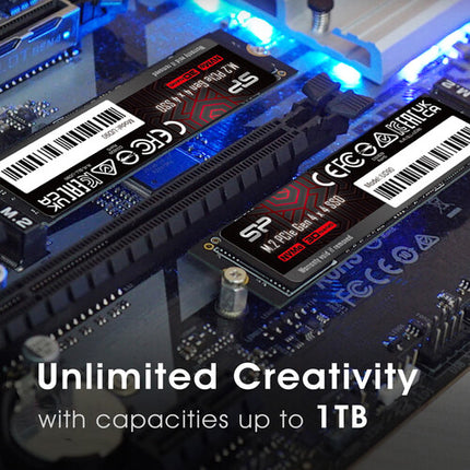 Silicon Power 2TB UD90 SSD Interno NVMe PCIe 4.0 M.2 2280 5000MB/s Lectura
