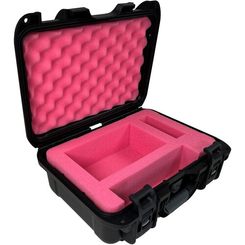 Funda impermeable Turtle para disco duro externo SanDisk G-RAID Mirror 2 bahías IP67 antichoque rosa