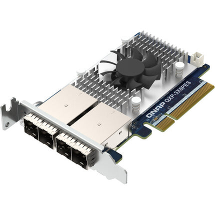 QNAP QXP-3X8PES Tarjeta de Expansión 2 Puertos PCIe 3.0 x8 64 Gb/s SFF-8644