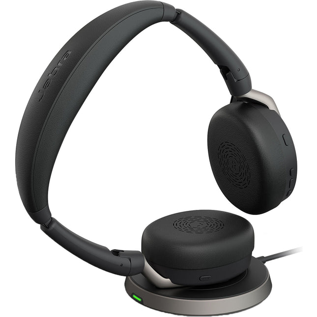 Jabra Evolve2 65 Flex Link Auriculares Inalámbricos Estéreo 20h Batería Carga Inalámbrica