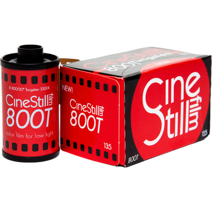 CineStill Film 800Tungsten Película Negativa Color 35mm 36 Exposiciones ISO 800