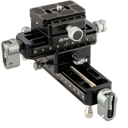 Oben Macro Focusing Rail Kit riel para enfoque 22 lb capacidad control fricción ajustable