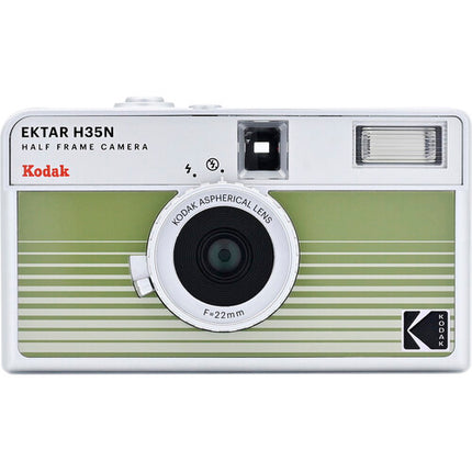 Kodak Ektar H35N Cámara de Medio Marco 35mm Flash Integrado Visor Óptico