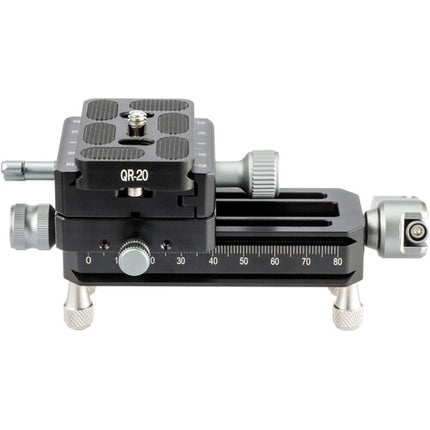 Oben Macro Focusing Rail corto para enfoque preciso 4 pulgadas 22 lb capacidad