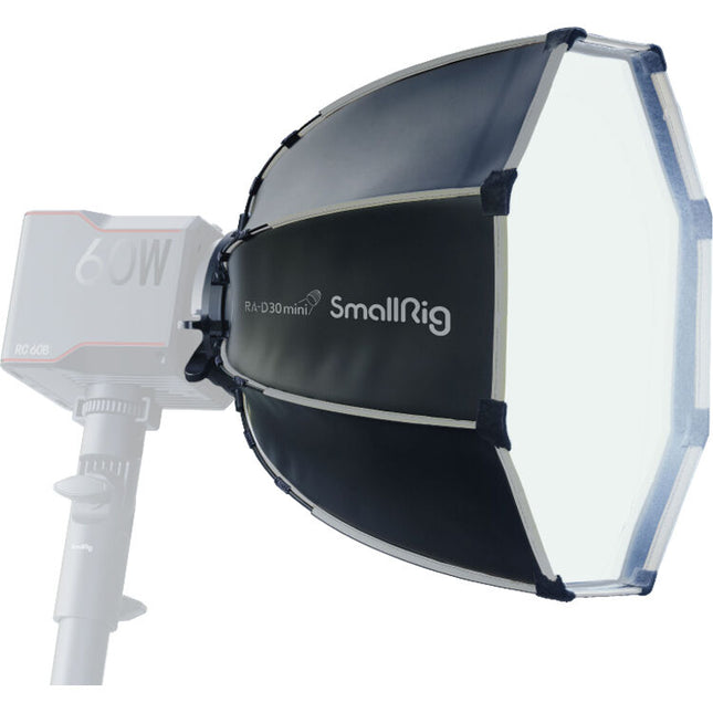SmallRig RA-D30 Mini Softbox Parabólica 11.8" para LED Bi-Color Compacto y Ligero