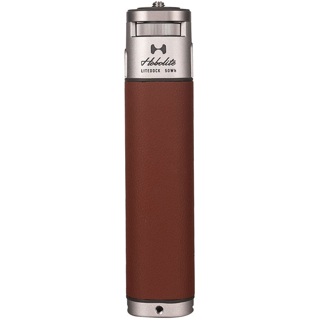 Hobolite LiteDock Estación de Carga con Batería 3450mAh y 2 Puertos USB-C Marrón