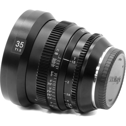 SLR Magic MicroPrime CINE 35mm T1.5 Objetivo para Fujifilm APS-C 4K