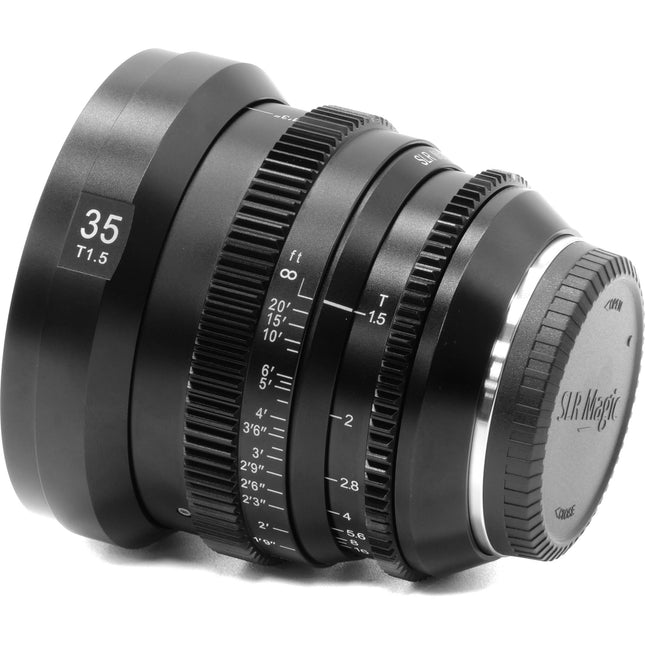 SLR Magic MicroPrime CINE 35mm T1.5 Objetivo para Fujifilm APS-C 4K