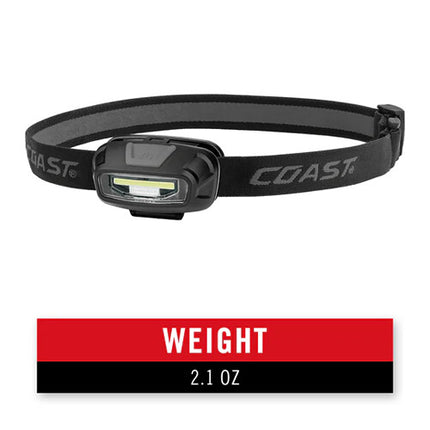 COAST FL13 Linterna Frontal LED COB Dual Color 54 250 Lúmenes Impermeable