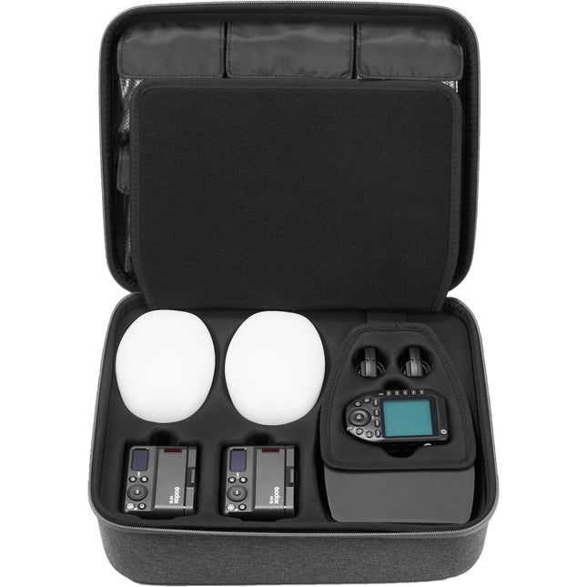 Godox MF12 Kit de Flash Dental Macro para Sony Modos TTL Manual GN 16 y Reciclaje 0.01-1.7s