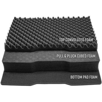 Eylar Maletín Impermeable para Portátil Grande Tan IP67 con 3 Capas de Espuma