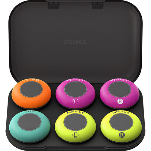 Sony mocopi sistema de captura de movimiento 3D con 6 sensores y estuche de carga USB-C