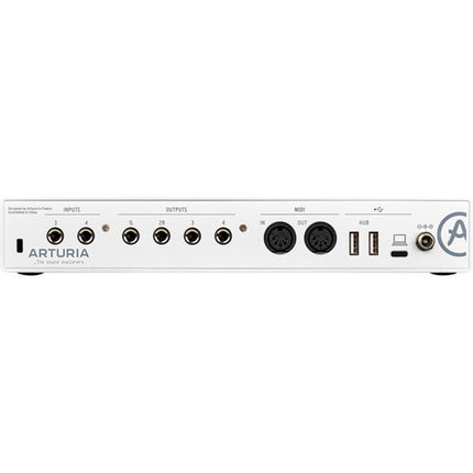 Arturia MiniFuse 4 Interfaz de Audio y MIDI USB-C 24-Bit 192kHz 4x4 Blanca