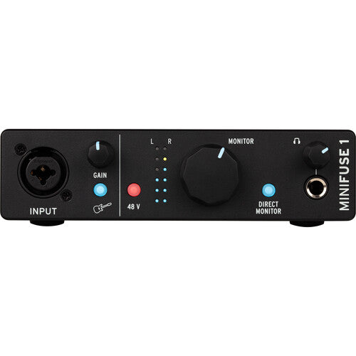 Arturia MiniFuse 1 Interfaz de Audio USB Type-C 24-Bit 192 kHz Negro