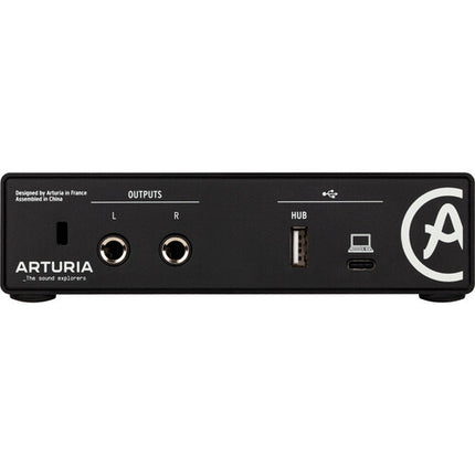 Arturia MiniFuse 1 Interfaz de Audio USB Type-C 24-Bit 192 kHz Negro