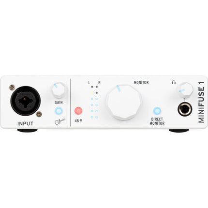 Arturia MiniFuse 1 Interfaz de Audio USB Tipo-C 24-Bit 192kHz Kit con Monitores iLoud Micro
